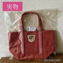 新品未開封】フェイラー オールドテディ ワッペントートバッグ ワイン