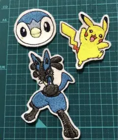 ポケモン　アイロン　ワッペン