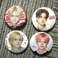 treasure ヨシ　缶バッジセット