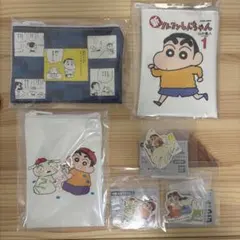 35周年記念 クレヨンしんちゃん あそーとコレクション ポーチ&ステッカーセット