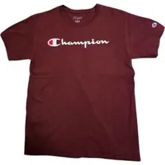 アメカジ チャンピオン ワンポイントロゴ Tシャツ M ボルドー