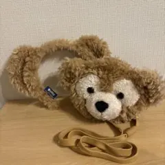 ダッフィー 耳付きカチューシャ、ポシェット　2点セット