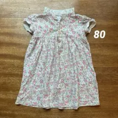 Ralph Lauren ベビーワンピース 80cm 12M 花柄ピンク