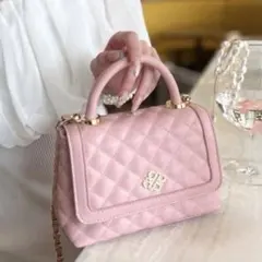 ROYAL PARTY オリジナルキルティングチェーンハンドルBAG