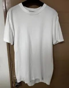 ZARA ロングラウンドTシャツ　ホワイト Sのサムネイル