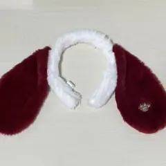 ユニバ　スヌーピー　カチューシャ　赤　ピーナッツ　ファンキャップ　被り物　USJ