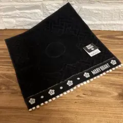 MARY QUANT タオルハンカチ ブラック