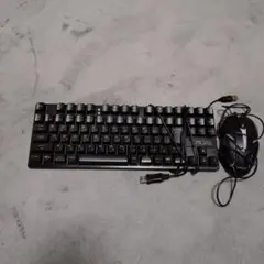 ゲーミングキーボード＆マウスセット