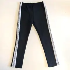 キッズレギンス　裏起毛 ブラック 130cm