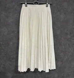 チャコクローゼット Chaco closet プリーツスカート アイボリー Fのサムネイル