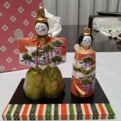 骨董 雛人形 立ち雛 お雛様 お内裏様 アンティーク品 皇宮雛 ビンテージ 雛人形 平安光義 ひな人形 親王飾り 立雛 単品 京人形 有職雛 九