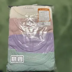 あったか肌着 4枚組 長袖シャツ サイズ80