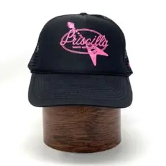 ビンテージ メッシュ キャップ トラッカー 音楽 ロゴ プリント 雰囲気系 古着