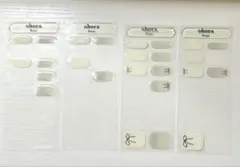 ohora オホーラ　マグネット　 N Rizz 25枚　リボン　グラデーション