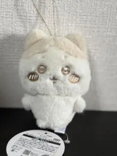ゲーセン終了ちいかわぬいぱれっと　マスコット〜ミルク色【ハチワレ】新品・未使用品