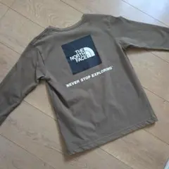 THE NORTH FACE　ボックスロゴ　ロンT
