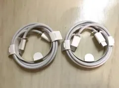 Apple 純正 ケーブル Type-C to Type-C 2本