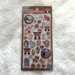 【正規品】BONBON DROP シール 和柄　神社　40枚1シート