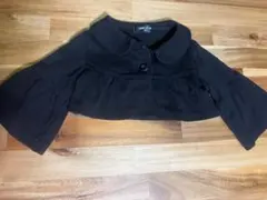 COMME CA ISM ブラック カーディガン 90 春秋冬