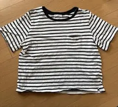 LOWRYS FARM レディースボーダーTシャツ　半袖　L