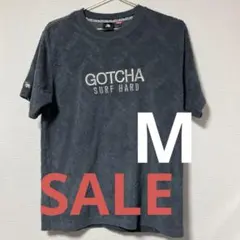GOTCHA／ゴッチャ総柄エンボス半袖TシャツMサイズグレー