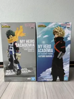 MAXIMATIC & 7TH SEASON 爆豪勝己 緑谷出久 4体セット 新品未開封 2種セット】僕のヒーローアカデミア 7TH SEASON