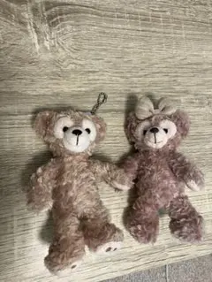 ダッフィー ぬいぐるみセット キーホルダー付き