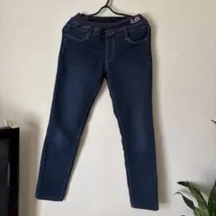 裏フリースnavyジーンズ150cm