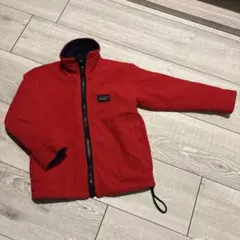 パタゴニア　赤 フリースジャケット