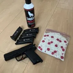 東京マルイ H&K USP ガスブローバックガン マガジン4本その他おまけ
