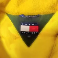 TOMMY HILFIGER ダウンジャケット L グリーン/イエローのサムネイル