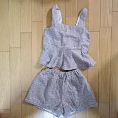 プティマイン　120　ショートパンツ　トップス　セット