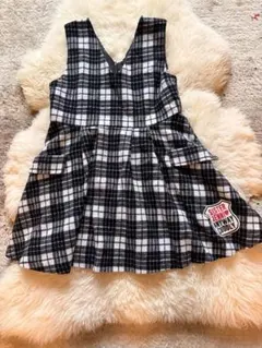 SISTER JENNI チェック柄 ジャンパースカート