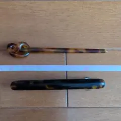アクリル製かんざし・バレッタ　2個セット