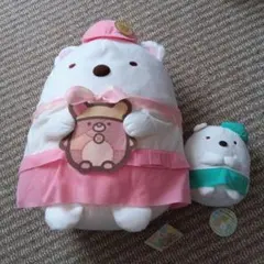 すみっコぐらしぬいぐるみXLサイズ　しろくま