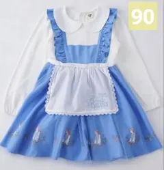 新品　ディズニー　美女と野獣　ベル　ワンピース