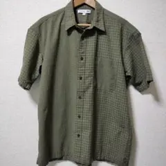 ユニクロ　jw underson シアサッカーシャツ　Lサイズ