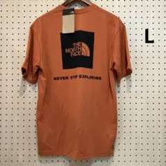 バックスクエアロゴTシャツ L（NT32447）