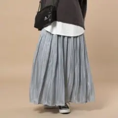 FREAKS STORE シャイニープリーツスカート