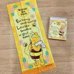 新品未使用　くまのプーさんタオル