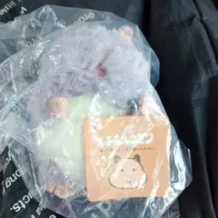 新品未開封 もっちりハムスター ぬいぐるみ マスコット はむにぎり ごまきち*
