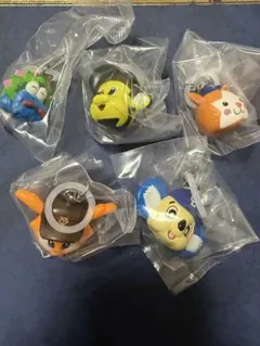 プロ野球マスコット　めじるしアクセサリー　セリーグセミコンプセット　ドアラ　他