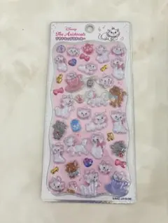 ໒*】様 ディズニー マリーちゃんプチドロップステッカー