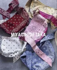 【再値下げ！週末限定価格】MIYAGIHIDETAKA for 6バンダナバッグのサムネイル
