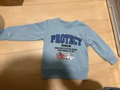 男児　働く車 トレーナー 100サイズ