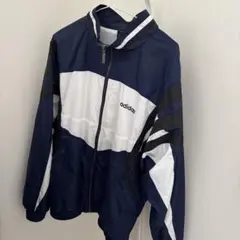 値下げ中！adidas ビンテージ80's 万国旗 黒タグ トラックジャケット