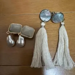 イヤリング2個セット