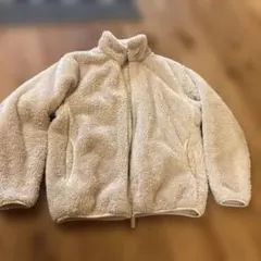UNIQLO フリースジャケット S ベージュ