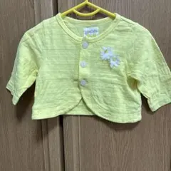 BRANSHES イエロー カーディガン 80