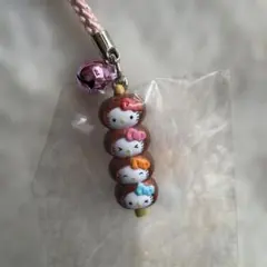 ハローキティ 上州限定根付け　焼きまんじゅう　2010 匿名配送